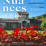 flayer for the Nuances of Wine event at Costalunga Vini on the 18th of October